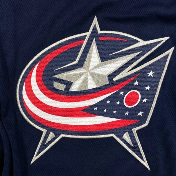 NEW Columbus Blue Jackets NHL Hockey Licensed SEWN Fanatics Youth Jersey L/XL - Picture 3 of 12
